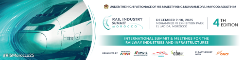 Banner Rail Industry Summit Morocco